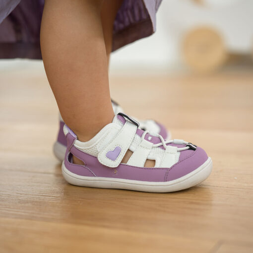 pantofi din pentru copii, sandale desculțe pentru începători, LittleBlueLamb